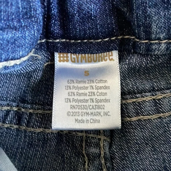 Gymboree girls size 5 jeans - Picture 2 of 4